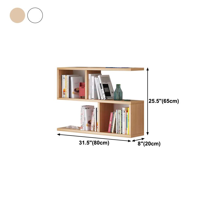 Solid Wood Bookshelf Contemporary Style Wall Mounted Bookcase for Office Home Clearhalo 'Bookcases' 'furn' 'furn_bookcases' 'Furniture' 'furniture_bookcases' 'Office Furniture' 1200x1200_18db110e-b4c5-4409-8894-457b080c1fcc