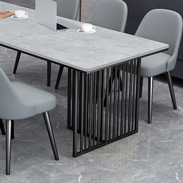 Modern Style 1/2/7 Pieces Dining Set with Gray Chair Kitchen Set for Dining Room Clearhalo 'Dining Room Sets' 'Dining Tables & Seating' 'dining_room_set' 'furn' 'furn_dining_room_set' 'Furniture' 'furniture_dining_room_set' 'Kitchen & Dining Furniture' 'kitchen&dining_furn' 'kitchen' 1200x1200_18e2d784-adf1-4e2e-961b-d0089da82084