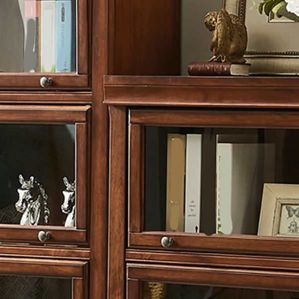 Modern Style Vertical Standard Bookcase Wooden Closed Back Bookshelf Clearhalo 'Bookcases' 'furn' 'furn_bookcases' 'Furniture' 'furniture_bookcases' 'Office Furniture' 1200x1200_18e8b008-30b3-419f-b4f0-c3a9ca6c519a