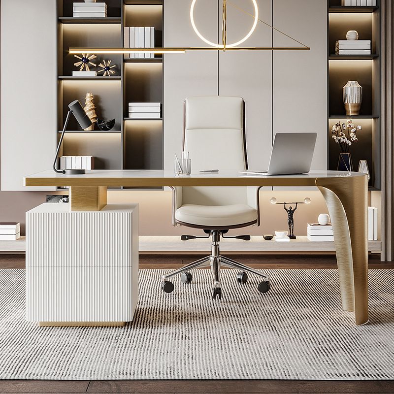 MODERNE 29.53 "haut bureau de bureau piédestal de base avec tiroirs