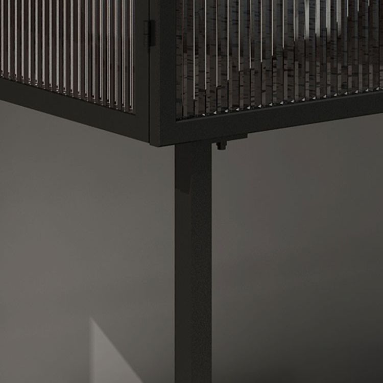 Glam Glam Glam Glam da 35,5 "Herver server a buffet di vetro con spazio per la sala da pranzo