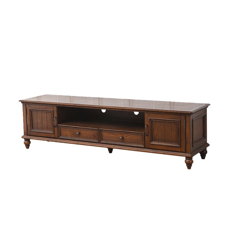 Solid Wood Home TV Stand Traditional TV Cabinet with Splayed Wood Legs Clearhalo 'furn' 'furn_tv_stands_entertainment_centers' 'Furniture' 'Living Room Furniture' 'TV Stands & Entertainment Centers' 'TV Stands & Media Storage Furniture' 'tv_stands_entertainment_centers' 1200x1200_18f14a53-4d93-49b9-aacb-5b67b4670eb5