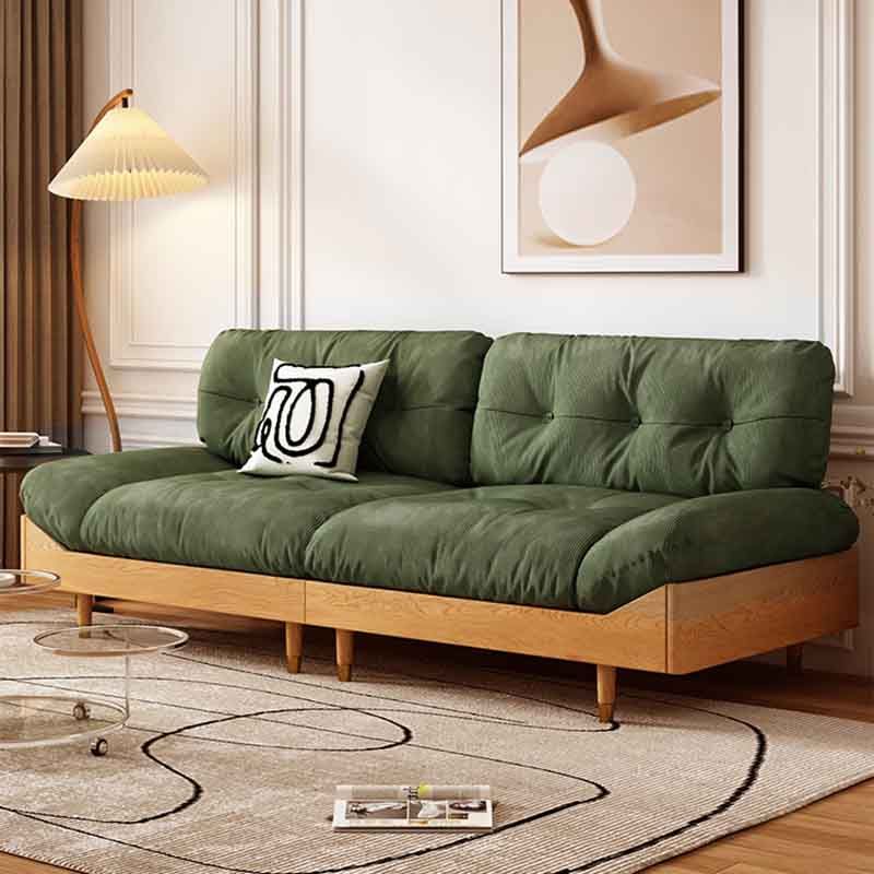 Modern Tufted Armless Sofa 35"W Loose Back Sofa for Living Room Clearhalo 'furn' 'furn_sofas' 'Furniture' 'furniture_sofas' 'kitchen' 'kitchen_sofas' 'Living Room Furniture' 'Sofa' 'sofas' 1200x1200_18f53623-05e4-41b9-9bfc-b4eb6e3d0656