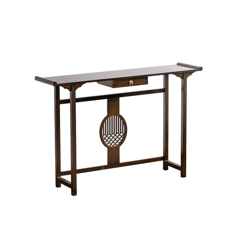 Tavolo della console moderna della metà del secolo tavolo da rettangolo di rettangolo