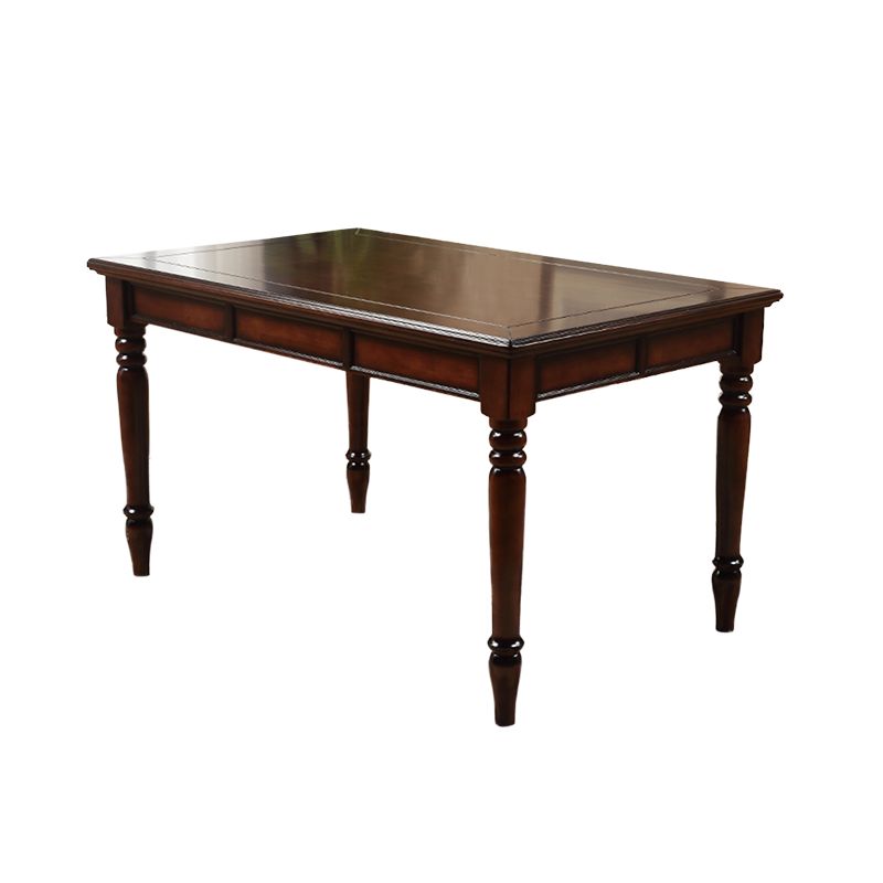 7 -teilige Esszimmerstuhl und Tisch Set Massivholz Esszimmer Set