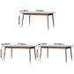Rectangle Shape Wood Color Dining Table Solid Wood Table Luxury with 4 Legs Clearhalo ' dining_table' 'Dining Tables & Seating' 'Dining Tables' 'furn' 'furn_dining_table' 'Furniture' 'furniture_dining_table' 'Kitchen & Dining Furniture' 'kitchen&dining_furn' 'kitchen' 'kitchen_dining_table' 1200x1200_18f67141-c6f4-4d6b-a6b7-4658eeced54c