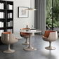 Modern Sintered Stone Dining Table Set Round 1/2/4/5 Pieces Dining Set
