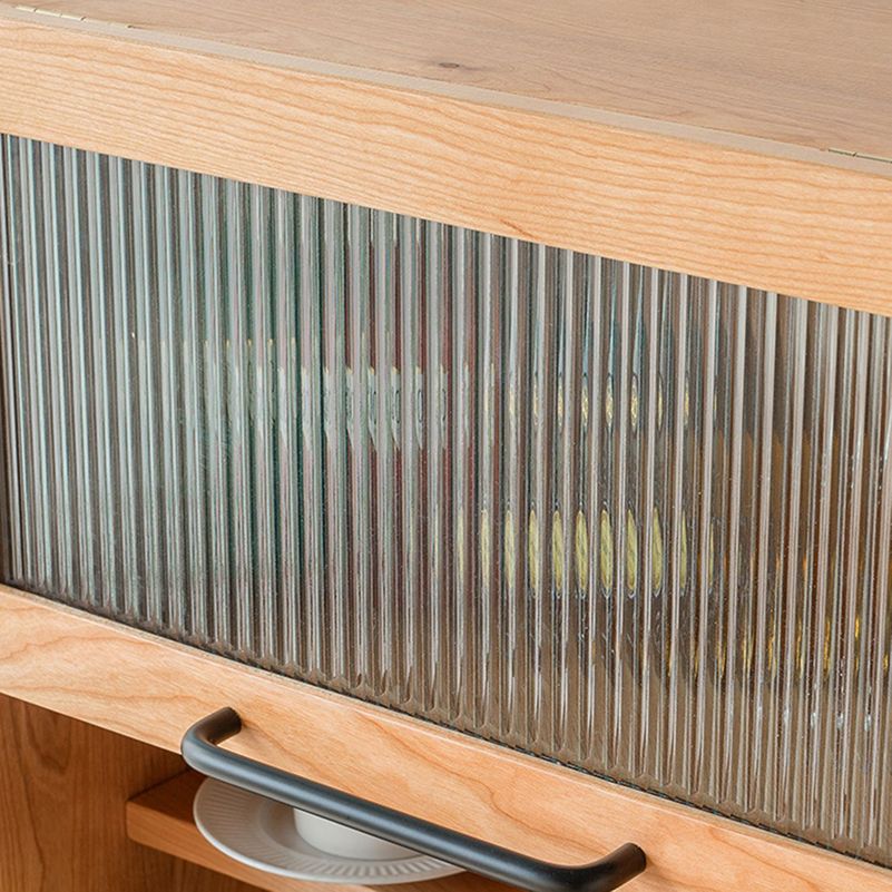 Moderno mobile a buffet pino da pranzo in legno per sala da pranzo