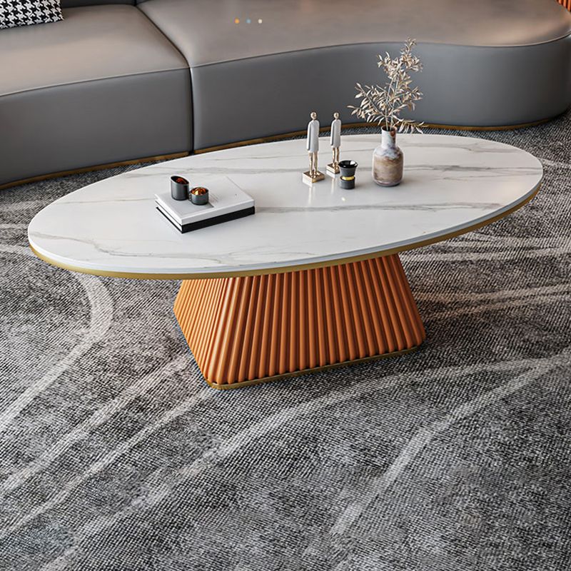 15,74 "großer Sockel 1 Single Couchtisch runder Cocktailtisch