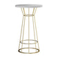 Solid Wood Bar Table Round Dining Table - 23.6" L X 23.6" W X 41.3" H Clearhalo 'Bar Furniture' 'Bar Tables' 'bar_tables' 'furn' 'furn_bar_tables' 'Furniture' 'Kitchen & Dining Furniture' 1200x1200_18feb677-4db0-4fe9-897c-6ce0938ba222