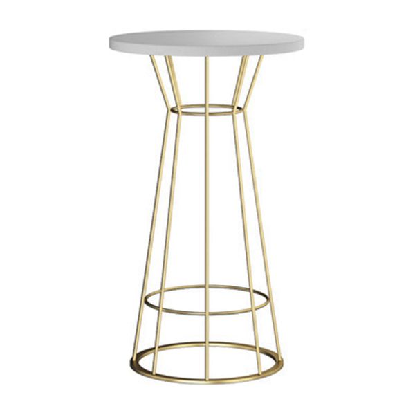 Solid Wood Bar Table Round Dining Table - 23.6" L X 23.6" W X 41.3" H Clearhalo 'Bar Furniture' 'Bar Tables' 'bar_tables' 'furn' 'furn_bar_tables' 'Furniture' 'Kitchen & Dining Furniture' 1200x1200_18feb677-4db0-4fe9-897c-6ce0938ba222