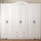 Franse landkledingkast Wood Soft Close Door Garderobe Closet met 2 la