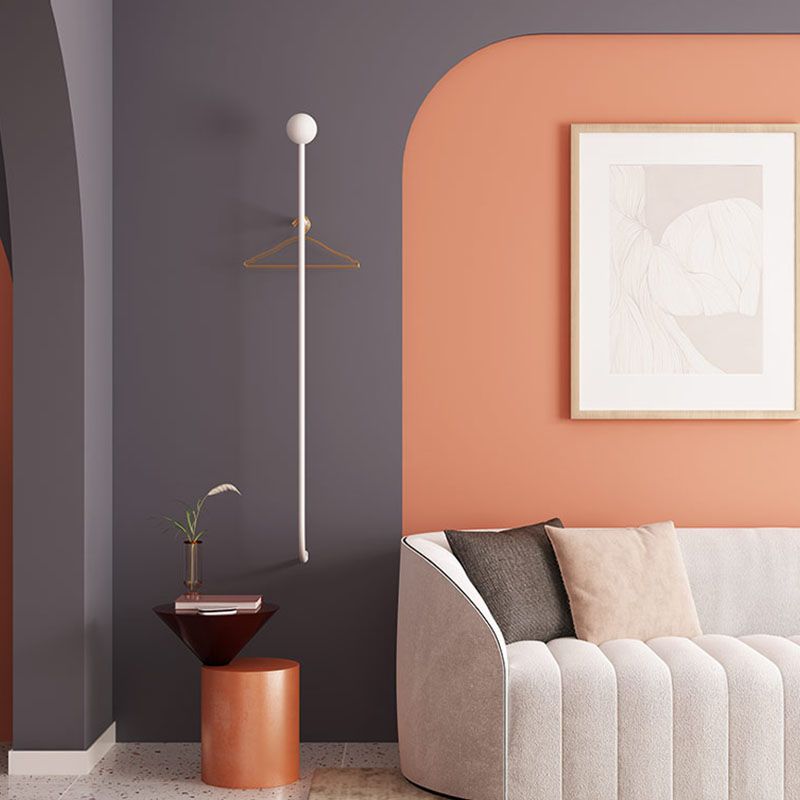 Wall Mounted Hall Stand Contemporary Simple Style Metal Hall Stand Clearhalo 'Entry & Mudroom Furniture' 'furn' 'furn_hall_tree_coat_racks' 'Furniture' 'Hall Trees & Coat Racks' 'hall_tree_coat_racks' 1200x1200_1900ce1a-f73d-42dc-a756-adb5f787ea86