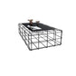 Mid-Century Modern Black Cocktail Table in Iron 1 Coffee Table Clearhalo 'Coffee & Accent Tables' 'Coffee Tables' 'coffee_tables' 'furn' 'furn_coffee_tables' 'Furniture' 'Living Room Furniture' 1200x1200_19015d2d-2bfb-49ed-b594-7e501928dfec