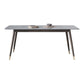 Modern Sintered Stone Top Kitchen Dining Table Rectangle Gray Dining Table with 4 Legs Base Clearhalo ' dining_table' 'Dining Tables & Seating' 'Dining Tables' 'furn' 'furn_dining_table' 'Furniture' 'furniture_dining_table' 'Kitchen & Dining Furniture' 'kitchen&dining_furn' 'kitchen' 'kitchen_dining_table' 1200x1200_19034365-42eb-4c63-a010-316ee190a297