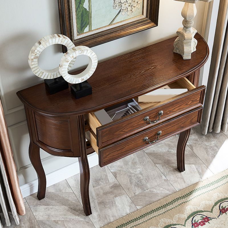 Tavolo da console di Victoria Wood Table per la sala da divano per sala