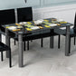 Metal Modern Rectangle Indoor Table Glass Table for Kitchen and Dining Room Clearhalo ' dining_table' 'Dining Tables & Seating' 'Dining Tables' 'furn' 'furn_dining_table' 'Furniture' 'furniture_dining_table' 'Kitchen & Dining Furniture' 'kitchen&dining_furn' 'kitchen' 'kitchen_dining_table' 1200x1200_190fa86a-3193-47db-ba17-96dd85adbabd