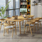 Solid Wood Contemporary Rectangular Dining Table Wood Top Table with 4 Legs Clearhalo ' dining_table' 'Dining Tables & Seating' 'Dining Tables' 'furn' 'furn_dining_table' 'Furniture' 'furniture_dining_table' 'Kitchen & Dining Furniture' 'kitchen&dining_furn' 'kitchen' 'kitchen_dining_table' 1200x1200_19109782-1442-4481-ba61-0dc29e016163