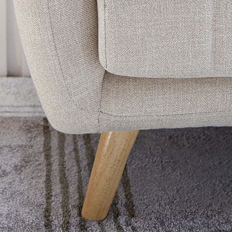 Polish Finish Biscuit Back Sofa Square Arm Sofa for Living Room and Home Clearhalo 'furn' 'furn_sofas' 'Furniture' 'furniture_sofas' 'kitchen' 'kitchen_sofas' 'Living Room Furniture' 'Sofa' 'sofas' 1200x1200_191336db-1a56-4876-94c0-dc848b3841ca