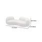 Contemporary Tuxedo Arm Sofa White Tight Back Seating for Living Room