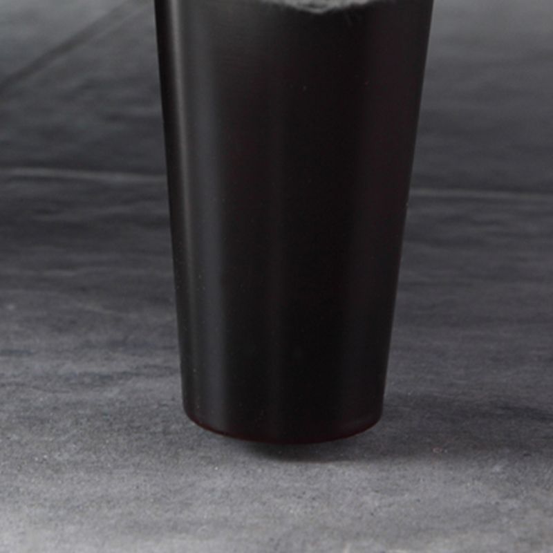 Cojines contemporáneos sofá sofá con el sofá de brazo cuadrado con piernas negras