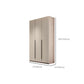 Hinged Storage Cabinet Modern Wardrobe Armoire with Garment Rod Clearhalo 'Armoires & Wardrobes' 'armoires_wardrobes' 'Bedroom Furniture' 'furn' 'furn_armoires_wardrobes' 'Furniture' 1200x1200_1915d304-8fad-4281-a7db-8038d40d3c31