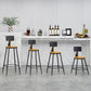 Industrial Coffee Shop Footrest Stool Matte Finish Iron Bar Stool Clearhalo 'Bar Furniture' 'Bar Stools' 'bar_stools' 'furn' 'furn_bar_stools' 'Furniture' 'furniture_bar_stools' 'Kitchen & Dining Furniture' 1200x1200_191714dd-37c7-46e4-8d12-20db4f2398e7