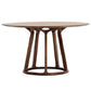 Round Pine Solid Wood Table Modern Dining Table with Wooden Pedestal for Restaurant Clearhalo ' dining_table' 'Dining Tables & Seating' 'Dining Tables' 'furn' 'furn_dining_table' 'Furniture' 'furniture_dining_table' 'Kitchen & Dining Furniture' 'kitchen&dining_furn' 'kitchen' 'kitchen_dining_table' 1200x1200_19198b48-36cb-4487-b4ab-a310827750ae