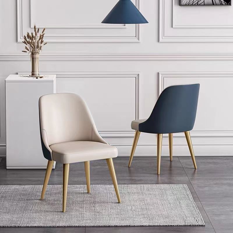 Nordic Armless Side Dining Chairs Entryway Dining Room Chairs Clearhalo 'Dining Chairs' 'Dining Tables & Seating' 'dining_chair' 'furn' 'furn_dining_chair' 'Furniture' 'furniture_dining_chair' 'Kitchen & Dining Furniture' 1200x1200_191b42ab-2ec1-4713-b91a-20fcb515a218