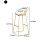 Glam 1/2/3/4/5 Pieces Round Bar Table Set Fixed Table Counter Set for Dining Room Clearhalo 'Bar Furniture' 'furn' 'furn_home_bar_bar_sets' 'Furniture' 'Home Bars & Bar Sets' 'home_bar_bar_sets' 'Kitchen & Dining Furniture' 1200x1200_191c15e7-3f47-49ab-a0f7-bd08705d47fb