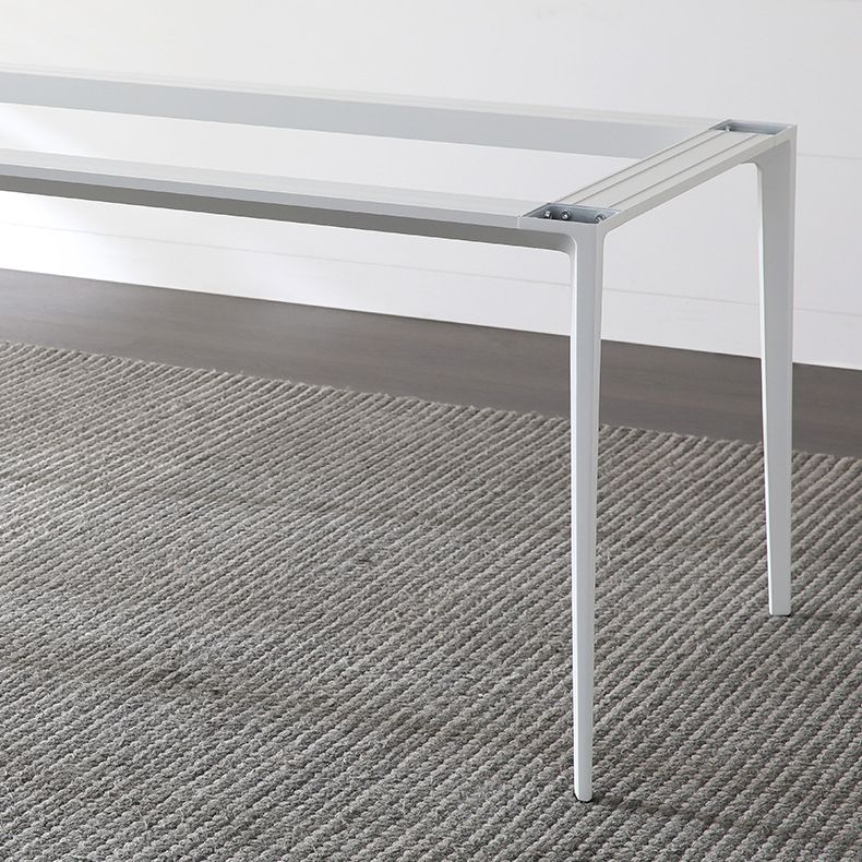 Designer Style 1/4/5/7 Pieces Rectangle Dining Set Sintered Stone Dining Table with Chairs Clearhalo 'Dining Room Sets' 'Dining Tables & Seating' 'dining_room_set' 'furn' 'furn_dining_room_set' 'Furniture' 'furniture_dining_room_set' 'Kitchen & Dining Furniture' 1200x1200_191c77e0-af8d-40a7-bd11-c3eff9792932