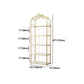 Glam Style Gold Bookshelf Metal Open Shelf Bookcase for Home Clearhalo 'Bookcases' 'furn' 'furn_bookcases' 'Furniture' 'furniture_bookcases' 'Office Furniture' 1200x1200_1923beca-fdbe-44cc-9b67-155d97660ceb