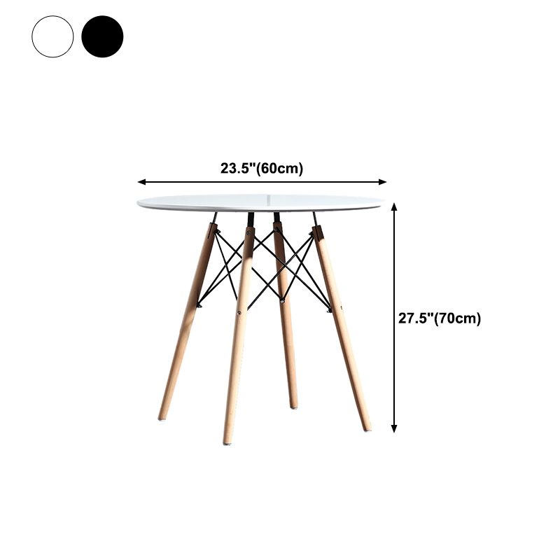 Wood Contemporary Round Dining Table Manufactured Wood Top Table for Dining Room Clearhalo ' dining_table' 'Dining Tables & Seating' 'Dining Tables' 'furn' 'furn_dining_table' 'Furniture' 'furniture_dining_table' 'Kitchen & Dining Furniture' 'kitchen&dining_furn' 'kitchen' 'kitchen_dining_table' 1200x1200_192ba4a3-5282-447d-bb9f-0534d7f05d01