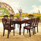 Modern Solid Wood Extendable Table Standard Brown Dining Table for Kitchen Clearhalo ' dining_table' 'Dining Tables & Seating' 'Dining Tables' 'furn' 'furn_dining_table' 'Furniture' 'furniture_dining_table' 'Kitchen & Dining Furniture' 'kitchen&dining_furn' 'kitchen' 'kitchen_dining_table' 1200x1200_19303929-da43-4733-92c1-c3ed76b54511