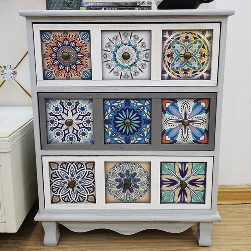 Cassapanca verticale nautica per camera da letto Cassapanca in legno con cassetti