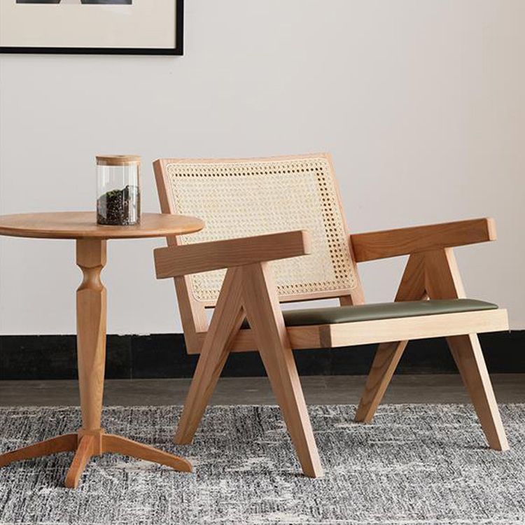 Traditional Wood Dining Chair Cane Back Dining Arm Chairs for Home Use Clearhalo ' kitchen&dining_furn' 'Dining Chairs' 'Dining Tables & Seating' 'dining_chair' 'furn' 'furn_dining_chair' 'Furniture' 'furniture_dining_chair' 'Kitchen & Dining Furniture' 'kitchen' 1200x1200_19389734-60d4-4398-b2bb-7a3b842ecf7b