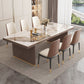 Traditional Luxury Style Dining Table Sintered Stone Table with Double Pedestal Clearhalo ' dining_table' 'Dining Tables & Seating' 'Dining Tables' 'furn' 'furn_dining_table' 'Furniture' 'furniture_dining_table' 'Kitchen & Dining Furniture' 'kitchen&dining_furn' 'kitchen' 'kitchen_dining_table' 1200x1200_1939939e-1856-4189-9721-65a61c9e6878