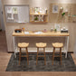 Industrial Style Bistro Bar Desk Pine Solid Wood Rectangle Bar Dining Table for Indoor Clearhalo 'Bar Furniture' 'Bar Tables' 'bar_tables' 'furn' 'furn_bar_tables' 'Furniture' 'Kitchen & Dining Furniture' 1200x1200_193ad5d3-dee4-4d7e-8dc4-5118423ef828
