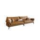Contemporary Dark Brown Cushions Standard for Living Room Sofa