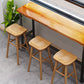 Rectangle Wood Bar Dining Table Contemporary Bar Table with Trestle Base Clearhalo 'Bar Furniture' 'Bar Tables' 'bar_tables' 'furn' 'furn_bar_tables' 'Furniture' 'furniture_bar_tables' 'Kitchen & Dining Furniture' 1200x1200_193f4c43-d4d9-40a8-8d7e-0cf262eae3ce