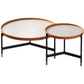 Modern Slate Tray Top 3 Legs Coffee Table White/Black Round Table Clearhalo 'Coffee & Accent Tables' 'Coffee Tables' 'coffee_tables' 'furn' 'furn_coffee_tables' 'Furniture' 'Living Room Furniture' 1200x1200_194116e5-9acd-491c-9e5c-bad31290e53b