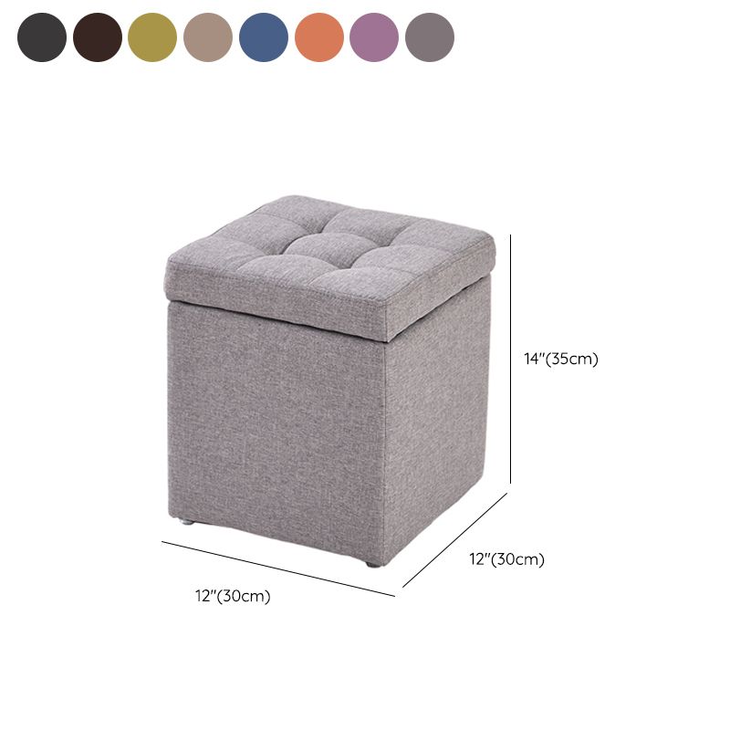Modern Style Ottoman Cotton Square Indoor Ottoman with Storage Clearhalo 'furn' 'furn_ottomans_poufs' 'Furniture' 'Living Room Furniture' 'Ottomans & Poufs' 'ottomans_poufs' 1200x1200_19449557-41b3-4caf-8f0a-86cebd7da0ad