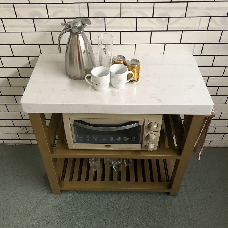 Tavolo da pranzo cucina da pranzo a casa moderna tavolo da preparazione di ferro rettangolare