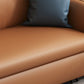 37.4" H Contemporary Faux Leather Square Arm Sofa Bed for Living Room Clearhalo 'furn' 'furn_sofas' 'Furniture' 'Living Room Furniture' 'Sofa' 'sofas' 1200x1200_1944d3ad-833b-4862-9f96-ba1c26c75da3