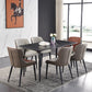 Contemporary Metal Dining Arm Chair Wingback Chair for Home Use (Set of 2) Clearhalo ' kitchen&dining_furn' 'Dining Chairs' 'Dining Tables & Seating' 'dining_chair' 'furn' 'furn_dining_chair' 'Furniture' 'furniture_dining_chair' 'Kitchen & Dining Furniture' 'kitchen' 1200x1200_1944fbbc-030a-446b-87c8-f0c607793e33