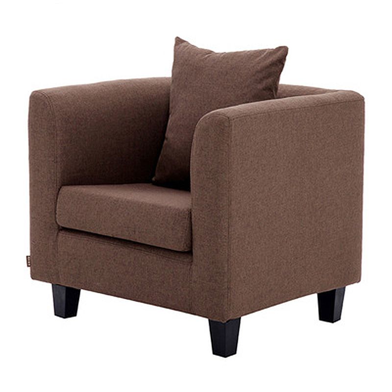 Arms Included Chair 25.5" L x 24"W x 23.6"H Linen Chair for Living Room Clearhalo 'Accent Chairs' 'accent_chairs' 'Chairs & Seating' 'furn' 'furn_accent_chairs' 'Furniture' 'Living Room Furniture' 1200x1200_19486fa2-6725-441f-ad5d-5f0978201ffb