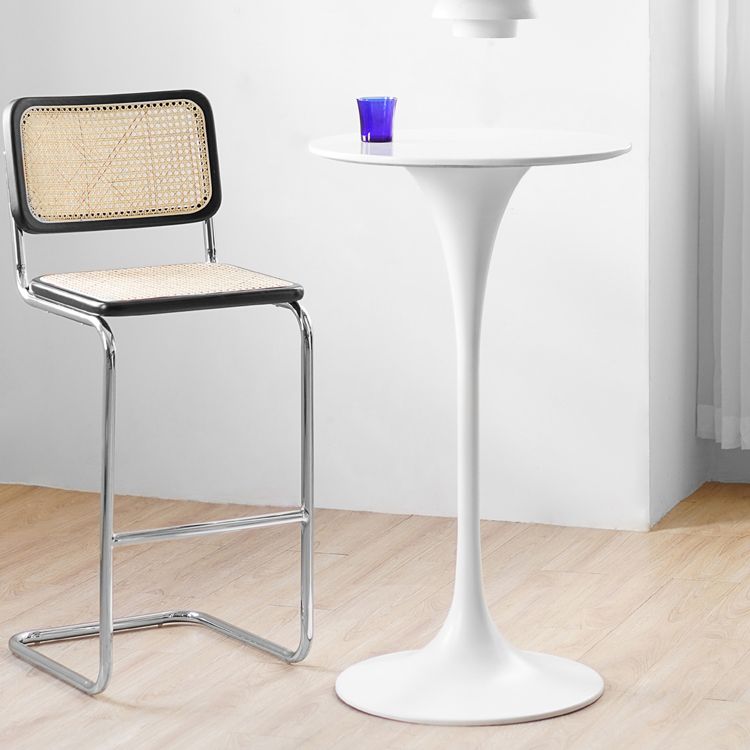 Tavolo da piedistallo/pub industriale tavolo da cocktail altezza barra rotonda