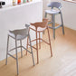 Scandinavia Style Bar-stool Plastic Legs Square Seat Barstool with Low Back for Kitchen Clearhalo 'Bar Furniture' 'Bar Stools' 'bar_stools' 'furn' 'furn_bar_stools' 'furniture_bar_stools' 'Kitchen & Dining Furniture' 'kitchen&dining_furn' 'kitchen' 'kitchen_furn' Furniture' 1200x1200_19507dab-79b4-483b-b5f6-e63f7b5ff143