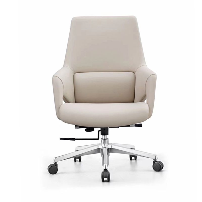 Modern Leather Managers Chair Ergonomic Executive Chair for Office Clearhalo 'furn' 'furn_office_chair' 'Furniture' 'Office Chairs' 'Office Furniture' 'office_chair' 1200x1200_1950deb0-8692-4127-a41f-2dd53f739ebd