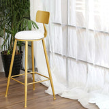 Glam 1/2/3/4/5 Pieces Round Bar Table Set Fixed Table Counter Set for Dining Room